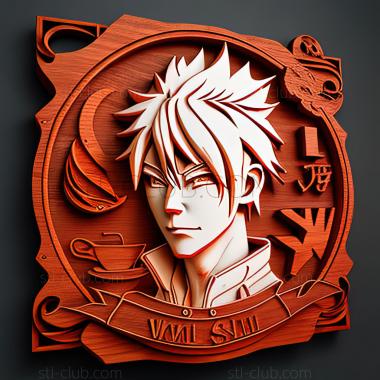 3D model Food Wars Shokugeki no Soma Yto Tsukuda Shun SaekiRELIE (STL)